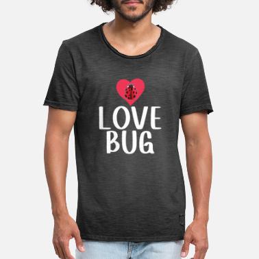 Bug Love Bugs Coccinelles Insectes Coccinellidae - T-shirt vintage Homme