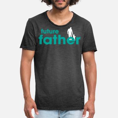Fremtidig Far Fremtidige Far - Vintage T-skjorte for menn