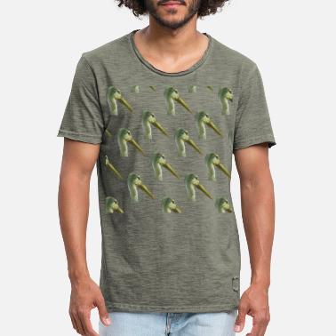 Lapsi Storch - Schwanger Baby Lapsi vogel geschenk - Vintage T-skjorte for menn