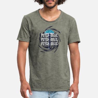 Trippy trippy pilz - Männer Vintage T-Shirt