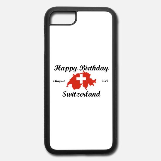 Joyeux Anniversaire Suisse 1er Aout 19 Coque Elastique Iphone Spreadshirt
