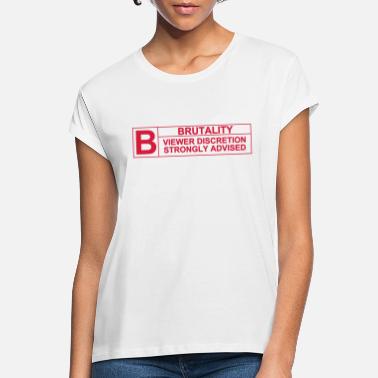 Brutalité Brutalité Evaluation - T-shirt oversize Femme