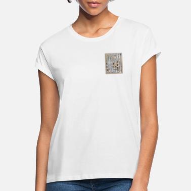 Alphabet E Monogram Collage - Women&#39;s Loose Fit T-Shirt