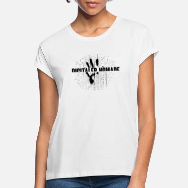 Digital Digitaler … digital … - Frauen Oversize T-Shirt