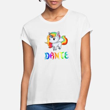 Dante Einhorn Dante - Oversize T-skjorte for kvinner