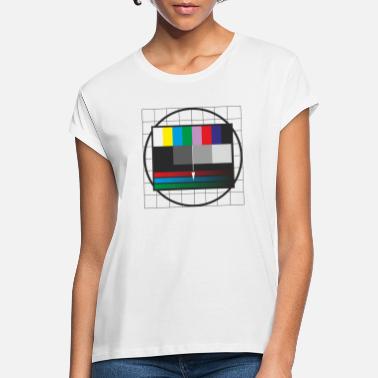 Tv testbild - T-shirt oversize Femme