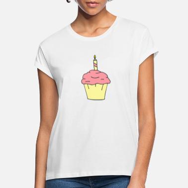 Geburtstagskuchen Geburtstagskuchen - Frauen Oversize T-Shirt