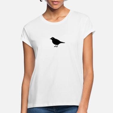 Drossel Vogel/Drossel - Frauen Oversize T-Shirt