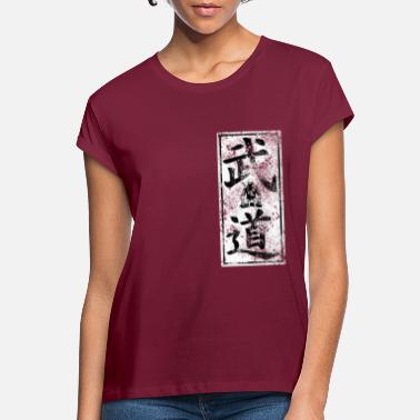 Ninjutsu Ninjutsu, Ninja, Shinobi, Budo, Vintage Stil - Frauen Oversize T-Shirt