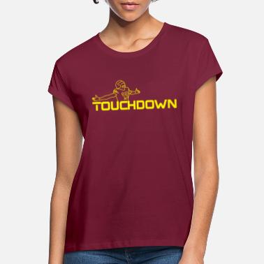 Touchdown Touchdown Man - Frauen Oversize T-Shirt