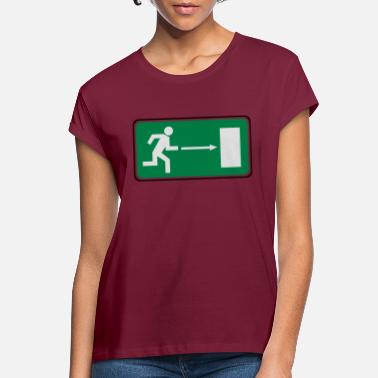 Notausgang Notausgang - Frauen Oversize T-Shirt