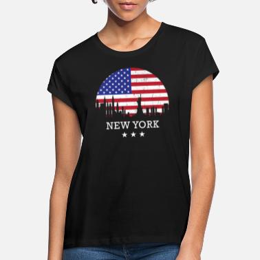 York New York - Frauen Oversize T-Shirt