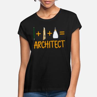 Ausschneiden Architekt - Frauen Oversize T-Shirt