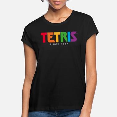 Tetris Buntes Logo Seit 1984 - Frauen Oversize T-Shirt