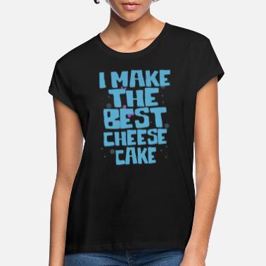 Ostekake ostekake - Oversize T-skjorte for kvinner