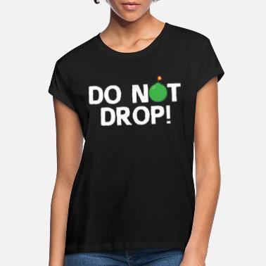 Räjähde Älä pudota pommia Räjähde - Naisten oversized t-paita