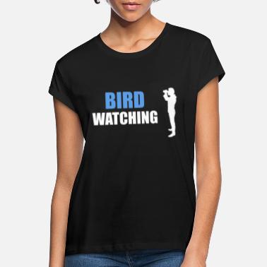Observation Observation des oiseaux Observateur d&#39;oiseaux - T-shirt oversize Femme