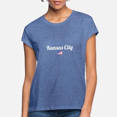 Kansas City Chiefs KANSAS CITY - Naisten oversized t-paita