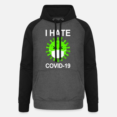Hate Is The Real Virus Unisex fleece hoodie