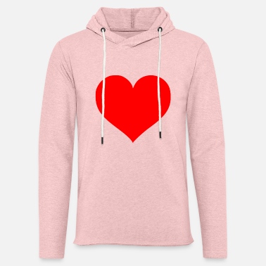 Rotes Herz rotes Herz - Unisex Kapuzen-Sweatshirt