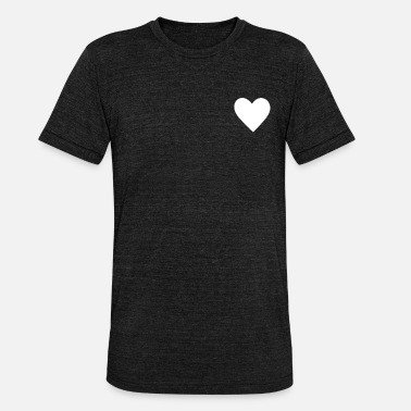 Heart Heart Heart - Unisex Tri-Blend T-Shirt