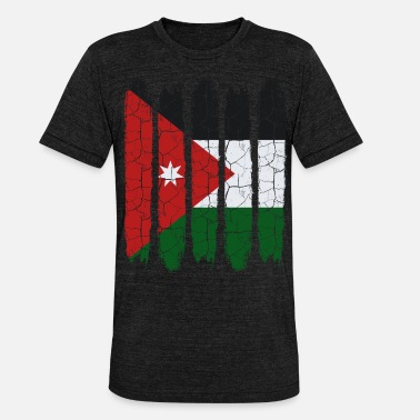 Jordanien Jordanien - Unisex T-Shirt meliert