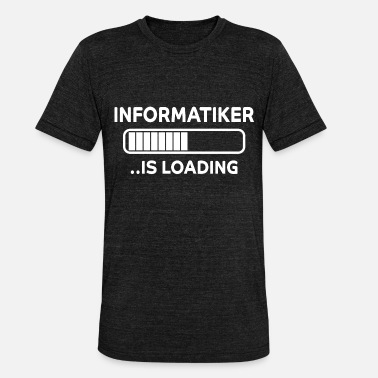 Informatiker Informatiker Lustig Spruch Programmierer Geschenk - Unisex T-Shirt meliert