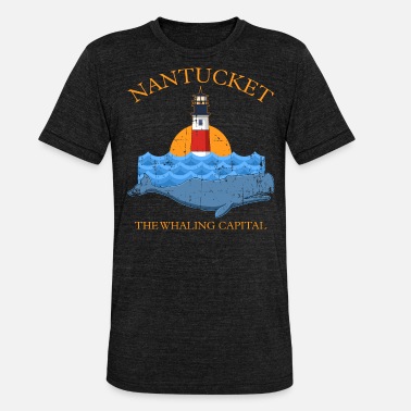Womens Name Nantucket Whaling Capital Massachusetts Family - Unisex Tri-Blend T-Shirt