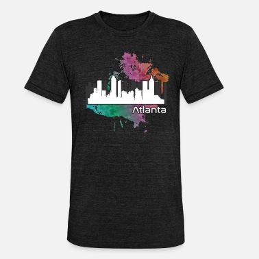 Atlanta Atlanta - T-shirt chiné unisexe