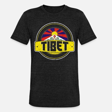 Tibet Tibet - Unisex Tri-Blend T-Shirt