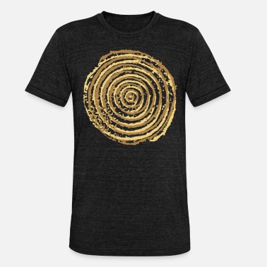 Pattern spiral - Unisex Tri-Blend T-Shirt