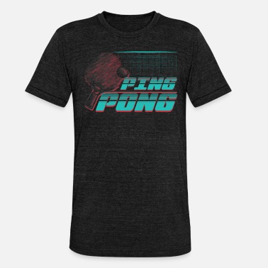 Spillball Ping Pong Grunge spillballer - Unisex triblend T-skjorte