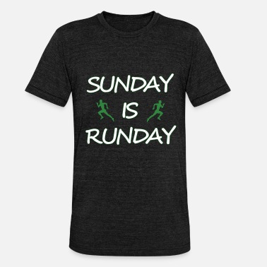 Racedag Zondag is de racedag - Unisex triblend T-shirt