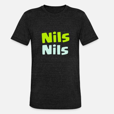 Nil Nils - T-shirt chiné unisexe