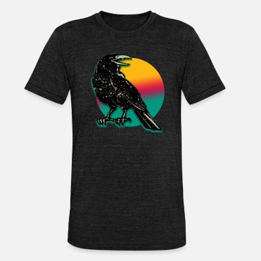 Crow Crow fargerike - Unisex triblend T-skjorte