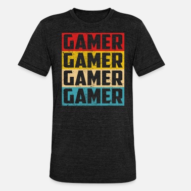 Onlinegames Videospill Spill Gamers Gaming Gamblers Onlinegames - Unisex triblend T-skjorte