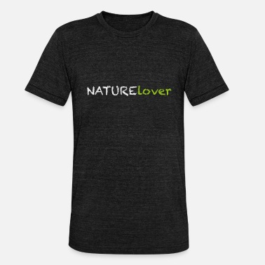 Naturelskere NATURelskere, naturelskere, grønn - Unisex triblend T-skjorte