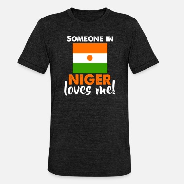 Niger Niger - Unisex T-Shirt meliert