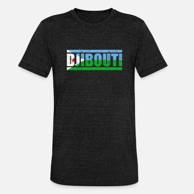 Dschibuti Dschibuti - Unisex T-Shirt meliert