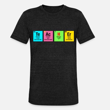 Periodiske System Lærer Periodisk System - Unisex triblend T-shirt