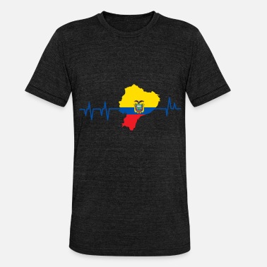 Ecuador Ecuador - Unisex T-Shirt meliert