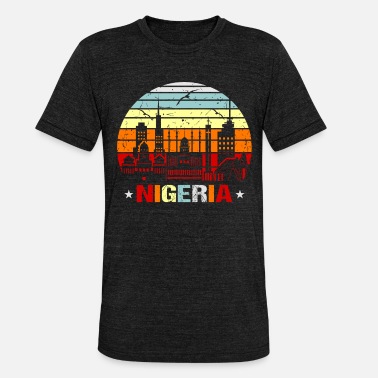 Nigéria Nigeria - T-shirt chiné unisexe