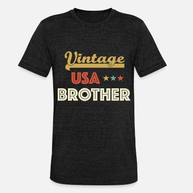 Bro Vintage USA Brother - Unisex triblend t-paita