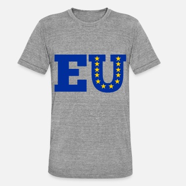 Europeiske Union Den Europeiske Union - Unisex triblend T-skjorte
