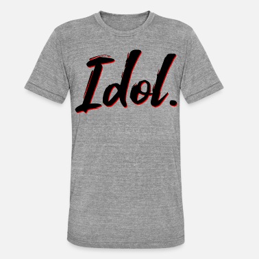 Idol Idol - Unisex T-Shirt meliert