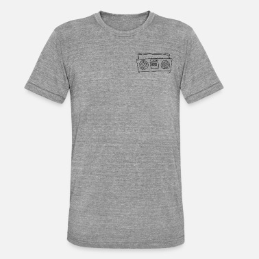 Radio Radio - Unisex T-Shirt meliert