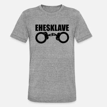 Esclave Du Mariage avant esclave - T-shirt chiné unisexe