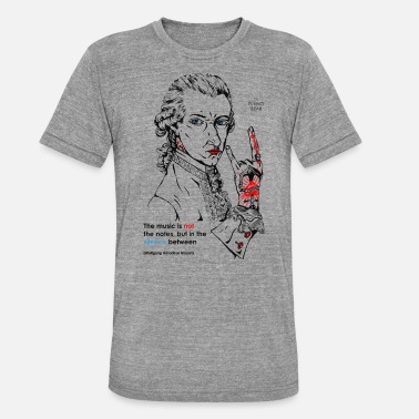 Mozart Mozart Rocks! - T-shirt chiné unisexe