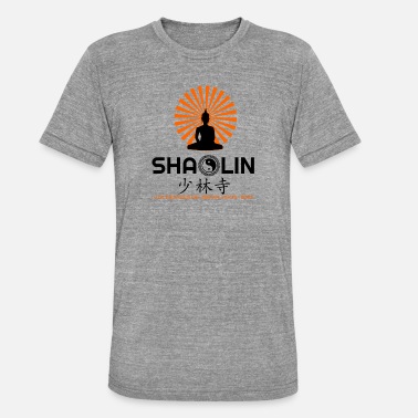 Shaolin Rakastan Shaolinia, Shaolin Kung Fu:ta, Shaolin-huppareita, - Unisex triblend t-paita