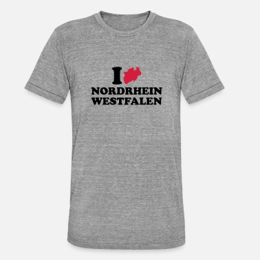 Nordrhein Nordrhein-Westfalen - Unisex triblend T-skjorte